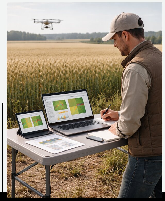 Система AI прогнозирования урожайности для точных агрономий в Щербинке