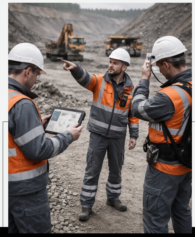 Система контроля персонала для горнодобывающей отрасли в Щербинке