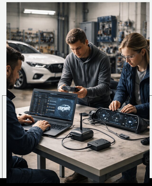 Разработка Connected Car и ПО для автопрома в Щербинке