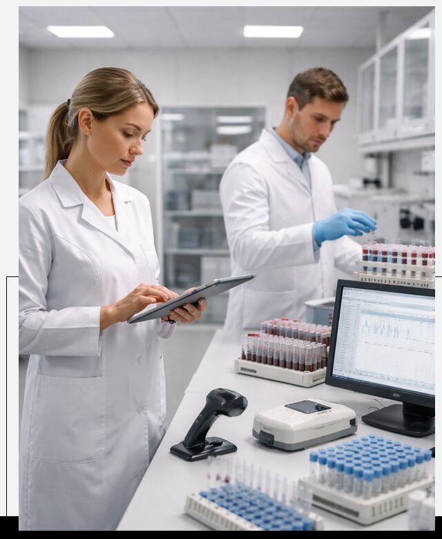 Разработка и внедрение LIMS системы для биотех лабораторий в Щербинке