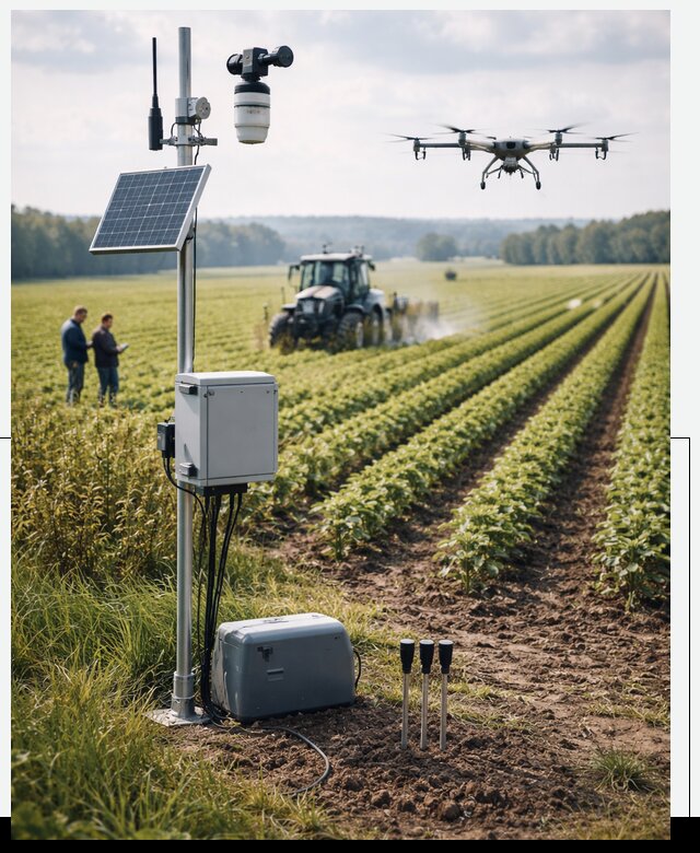 Разработка IoT мониторинга полей в Щербинке от 8655 р. | АвикейЩрб