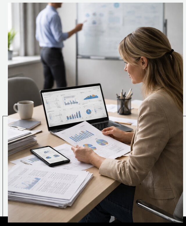 Аналитика успеваемости обучения и отчётность в Щербинке